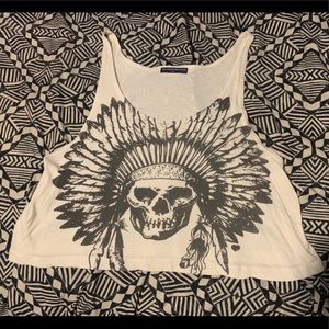 Skeleton tank top